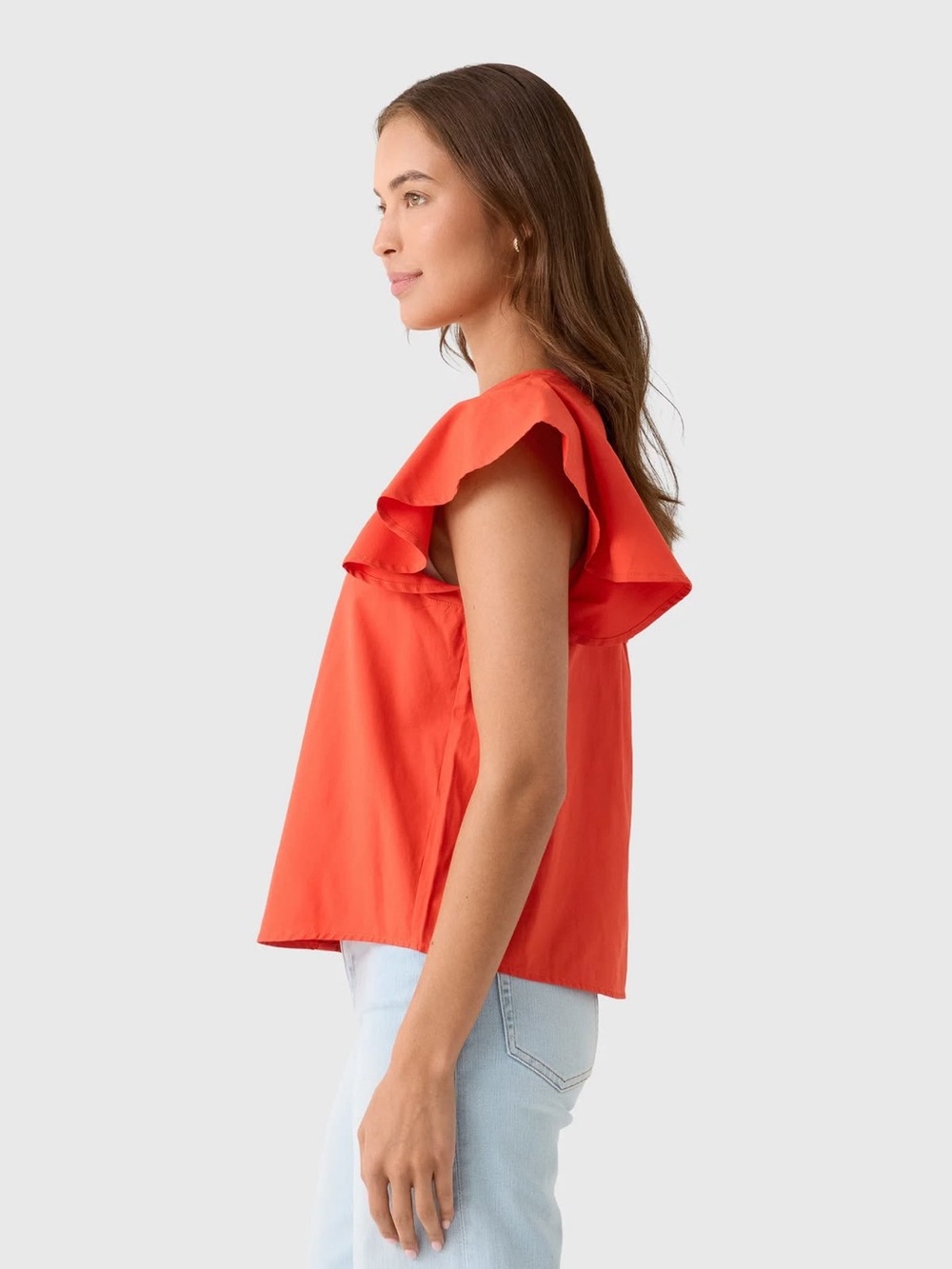 Brochu Walker The Darya Top in Arancia Orange NWT Size S - Picture 6 of 8